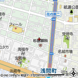 山本ビニター株式会社　名古屋営業所周辺の地図