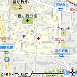 愛知県名古屋市名東区豊が丘2406周辺の地図