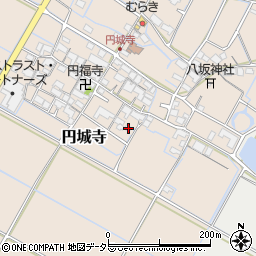 滋賀県愛知郡愛荘町円城寺303周辺の地図