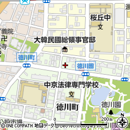 愛知県名古屋市東区徳川町2202周辺の地図