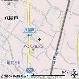 滋賀県大津市八屋戸638周辺の地図