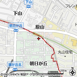 愛知県名古屋市名東区朝日が丘7周辺の地図