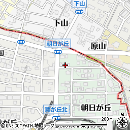 愛知県名古屋市名東区朝日が丘13周辺の地図
