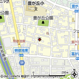 愛知県名古屋市名東区豊が丘2301周辺の地図