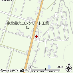 京都府京都市右京区京北下弓削町7周辺の地図