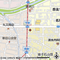 ファミリーマート名東山の手店周辺の地図