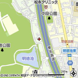 愛知県名古屋市名東区藤森西町1710周辺の地図