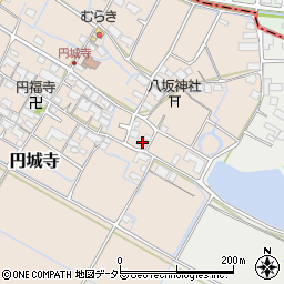 滋賀県愛知郡愛荘町円城寺37周辺の地図