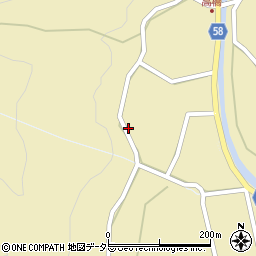 岡山県真庭郡新庄村2547周辺の地図