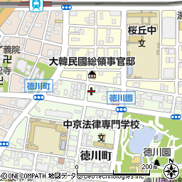 愛知県名古屋市東区徳川町2203周辺の地図