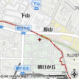 愛知県名古屋市名東区朝日が丘10周辺の地図