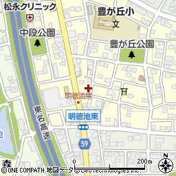 愛知県名古屋市名東区豊が丘1907周辺の地図