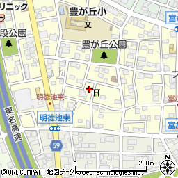 愛知県名古屋市名東区豊が丘2205周辺の地図