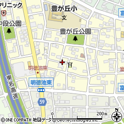 愛知県名古屋市名東区豊が丘2211周辺の地図