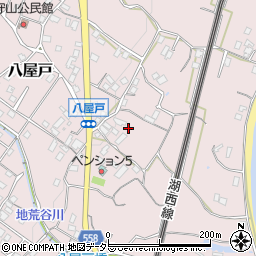 滋賀県大津市八屋戸565周辺の地図