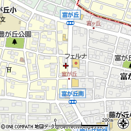 愛知県名古屋市名東区豊が丘54周辺の地図