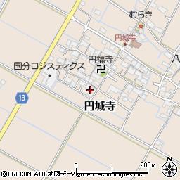 滋賀県愛知郡愛荘町円城寺380周辺の地図