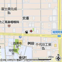 宇佐美車検センター周辺の地図