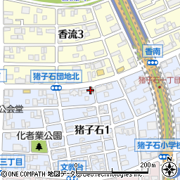 名古屋香流郵便局 ＡＴＭ周辺の地図