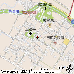 滋賀県犬上郡豊郷町吉田209周辺の地図