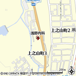 愛知県瀬戸市上之山町3丁目45周辺の地図