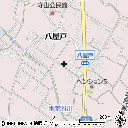 滋賀県大津市八屋戸2342周辺の地図