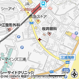 ミトチャ　三浦海岸店周辺の地図