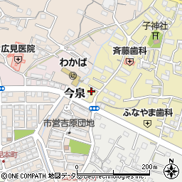 静岡県富士市一色218周辺の地図