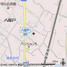 滋賀県大津市八屋戸573周辺の地図