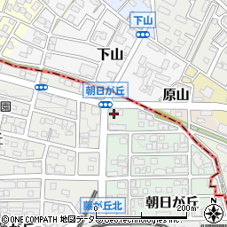 愛知県名古屋市名東区朝日が丘2周辺の地図