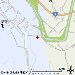 京都府船井郡京丹波町上大久保鳥居段周辺の地図