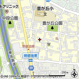 愛知県名古屋市名東区豊が丘2007周辺の地図