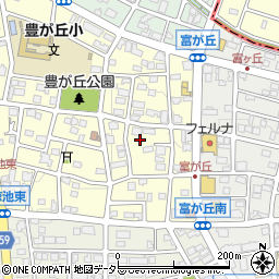 愛知県名古屋市名東区豊が丘2511周辺の地図