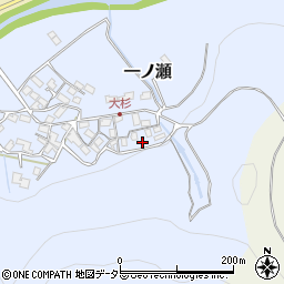 滋賀県犬上郡多賀町一ノ瀬367周辺の地図