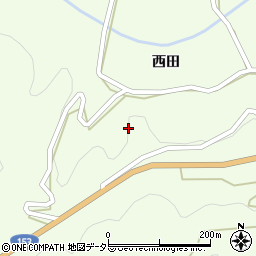 愛知県豊田市小田木町シッタキ沢周辺の地図