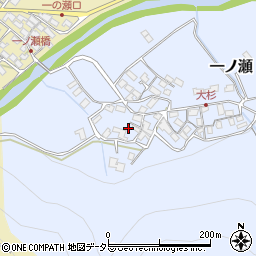 滋賀県犬上郡多賀町一ノ瀬317-1周辺の地図
