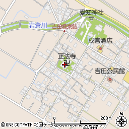 滋賀県犬上郡豊郷町吉田282周辺の地図