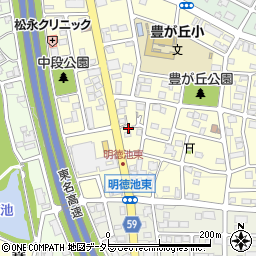 愛知県名古屋市名東区豊が丘1914周辺の地図