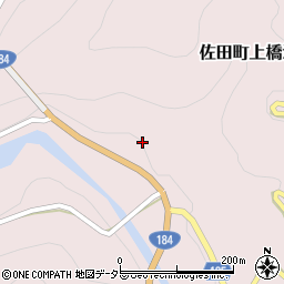 島根県出雲市佐田町上橋波208周辺の地図