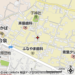 静岡県富士市一色205周辺の地図