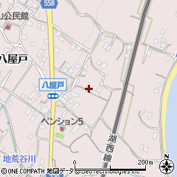 滋賀県大津市八屋戸563周辺の地図