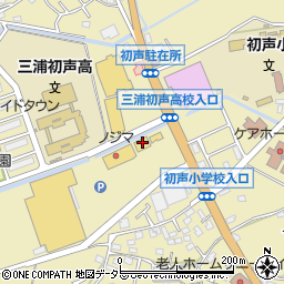 かっぱ寿司 三浦店周辺の地図