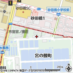 愛知県名古屋市千種区宮の腰町4-19周辺の地図