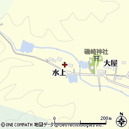 愛知県豊田市深見町水上周辺の地図
