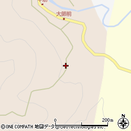 京都府福知山市三和町高杉262周辺の地図
