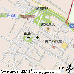 滋賀県犬上郡豊郷町吉田182周辺の地図
