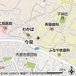 静岡県富士市一色219周辺の地図