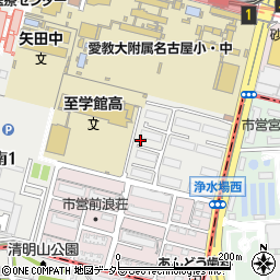 愛知県名古屋市東区大幸南2丁目周辺の地図