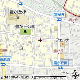 愛知県名古屋市名東区豊が丘2501周辺の地図