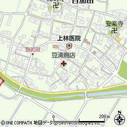 豆清商店周辺の地図